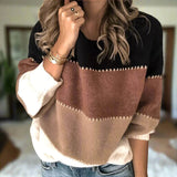 Adelaide | Relaxed Colour-Block Sweater