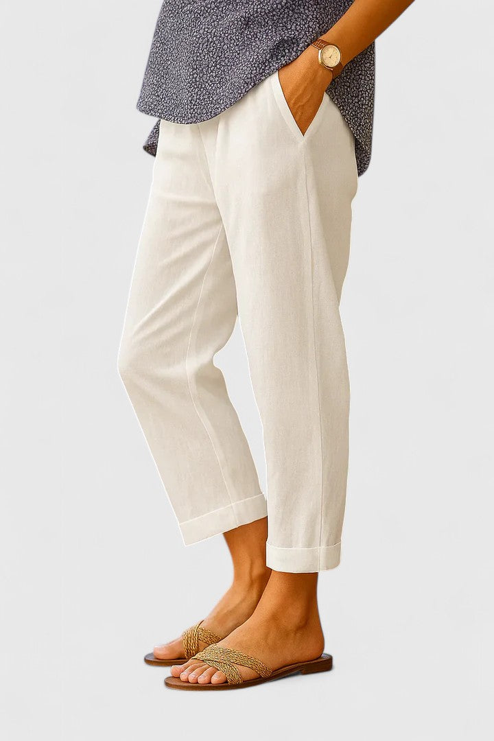 Joanne | Relaxed Cropped Trousers
