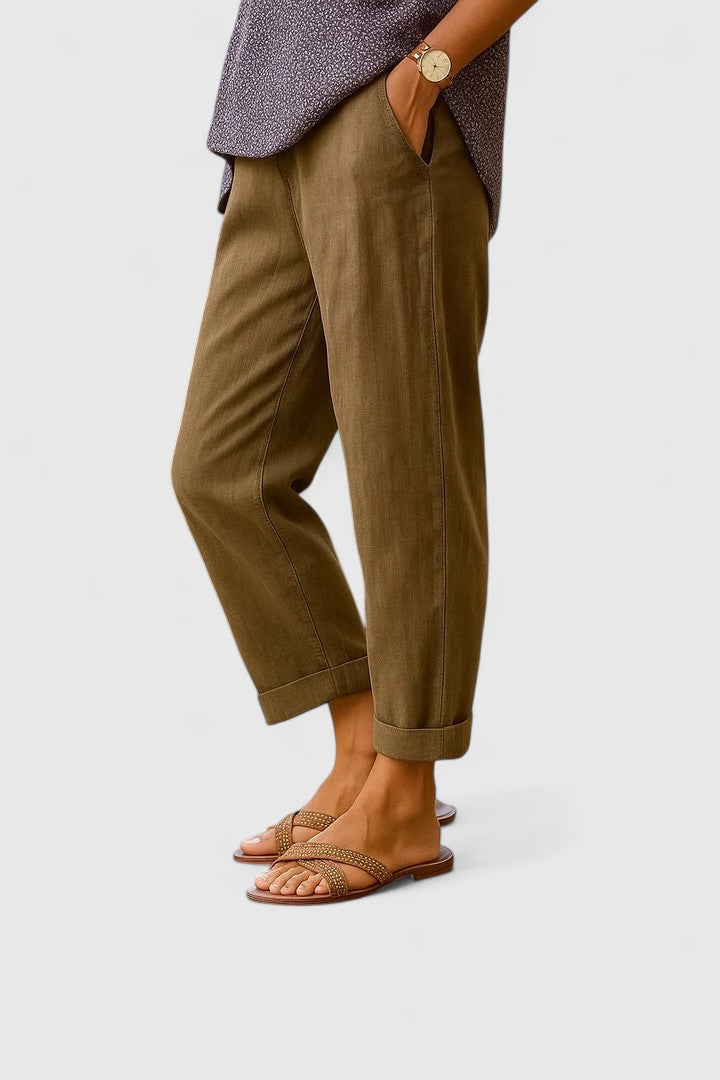 Nadia | Relaxed Cropped Trousers