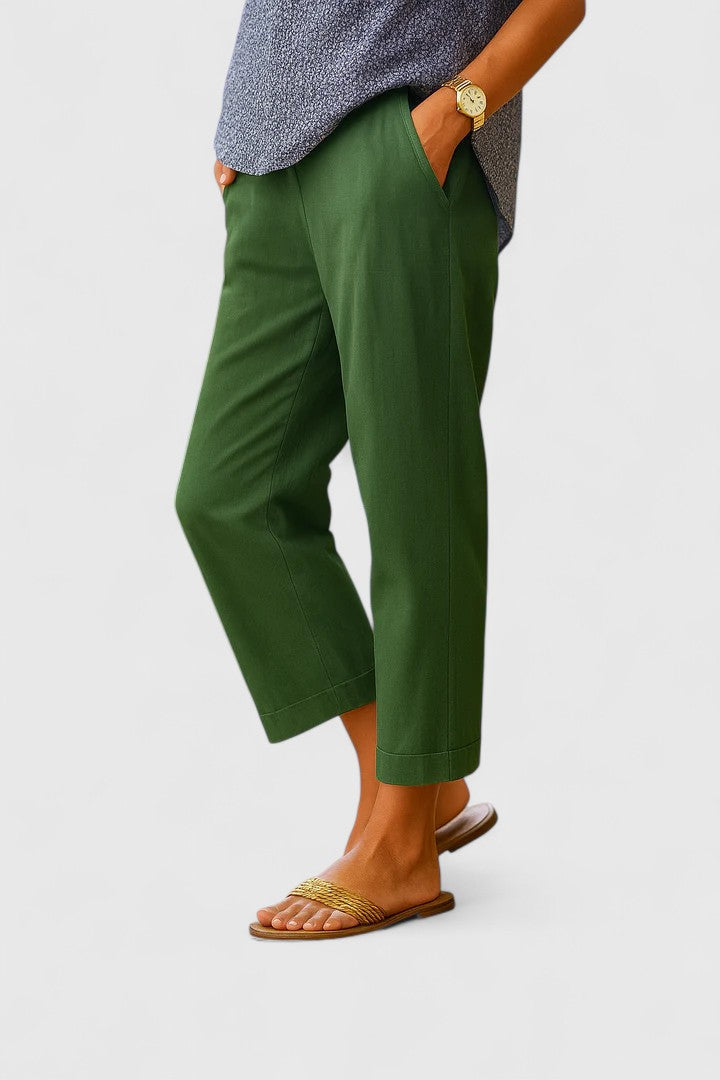 Nadia | Relaxed Cropped Trousers