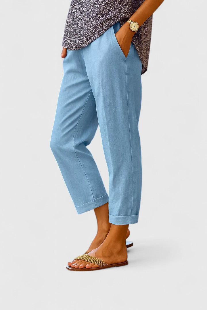 Nadia | Relaxed Cropped Trousers