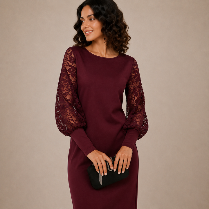 Linda | Graceful Relaxed Midi Dress
