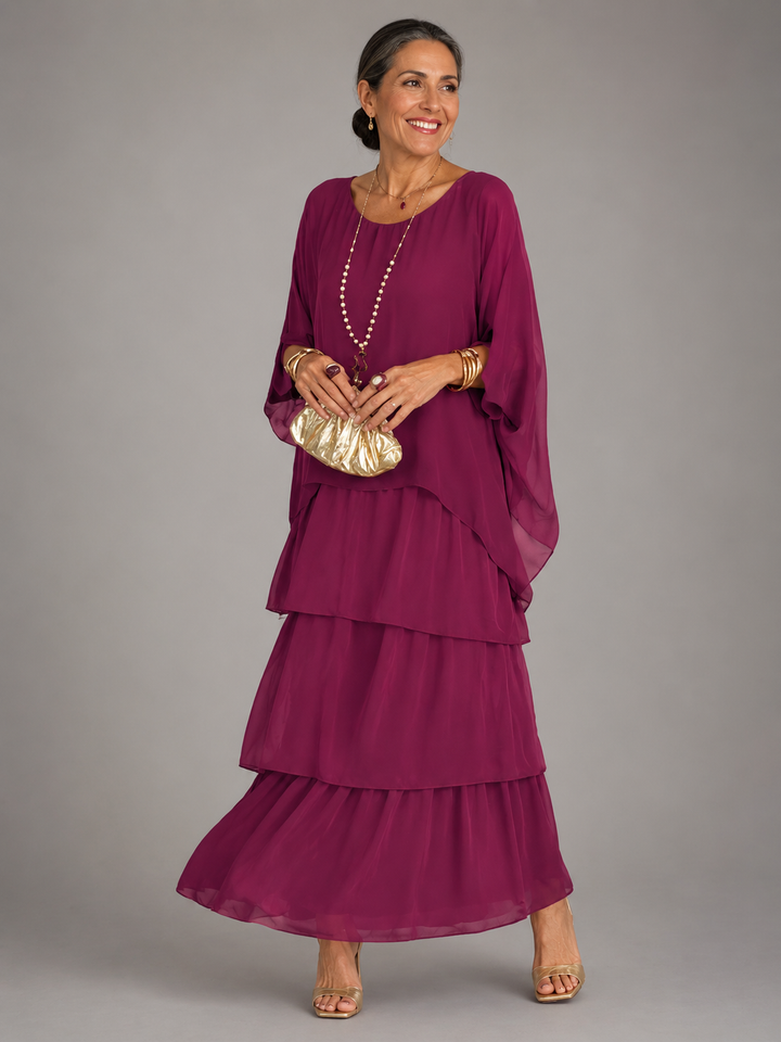 Marlene | Graceful Tiered Maxi Dress