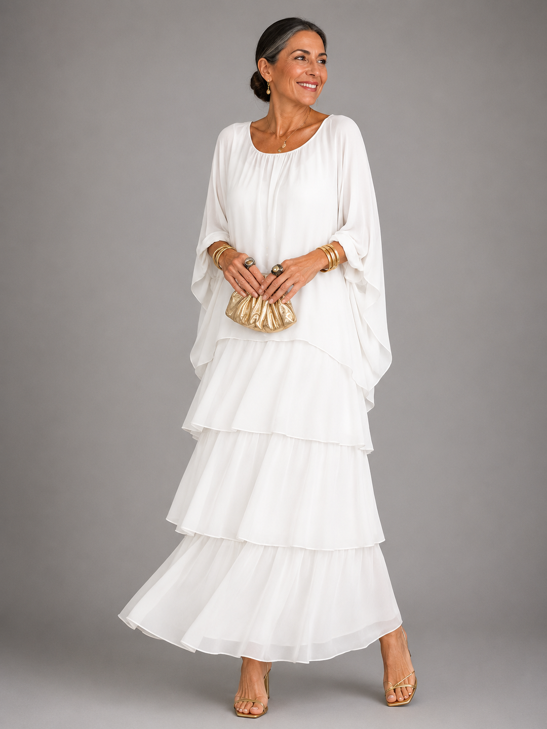 Marlene | Graceful Tiered Maxi Dress