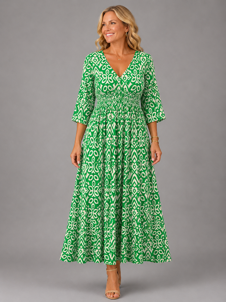 Esme | Bohemian Flowing Midi Dress