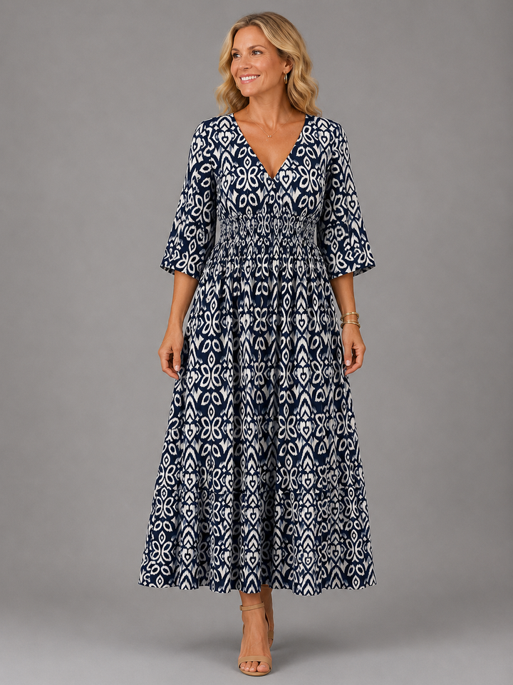 Esme | Bohemian Flowing Midi Dress