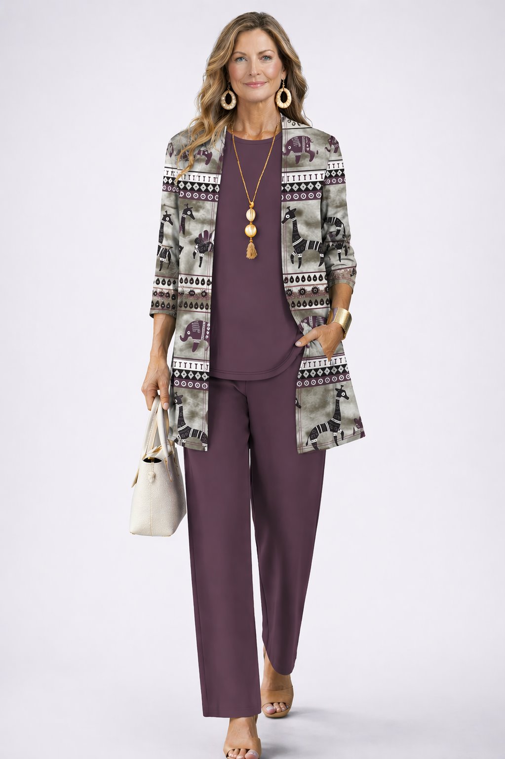 Katarina | Artful Print Three-Piece Set