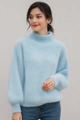 Elsa | Relaxed Mock-Neck Sweater