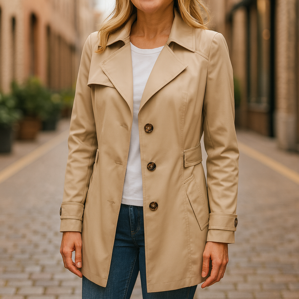 Nell | Tailored Mid-Length Coat