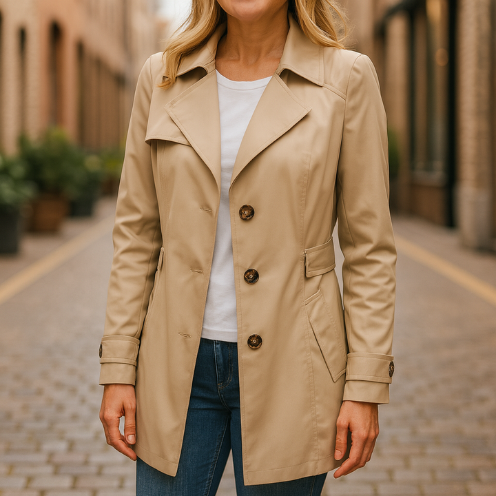 Nell | Tailored Mid-Length Coat