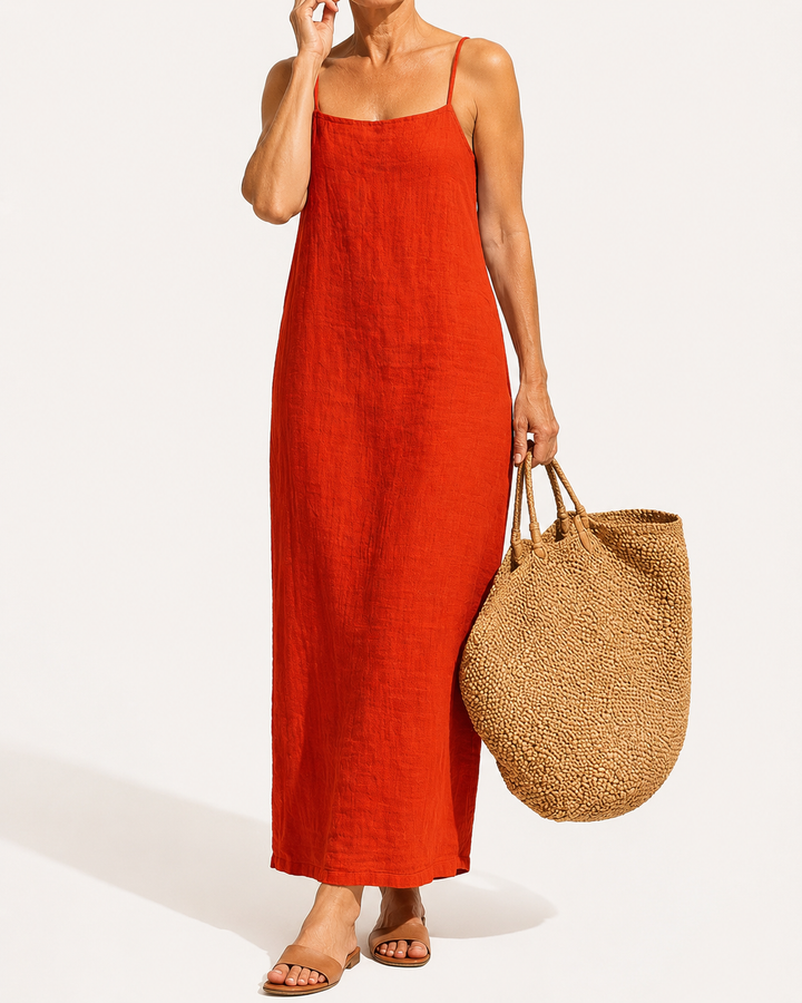 Anouk | Relaxed Strappy Maxi Dress