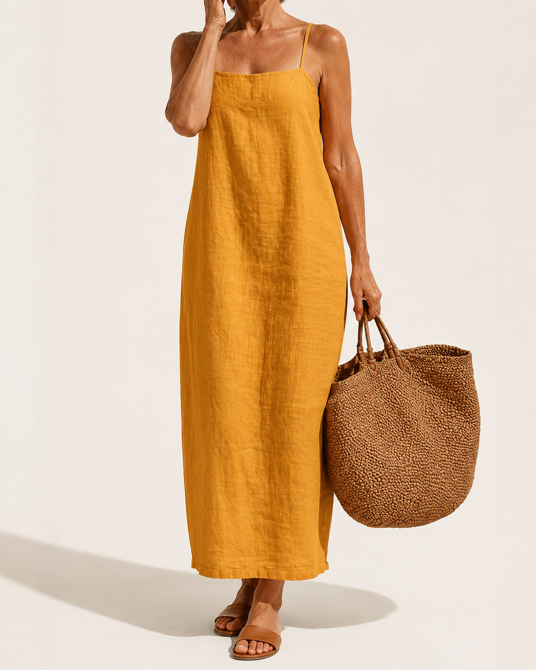Anouk | Relaxed Strappy Maxi Dress