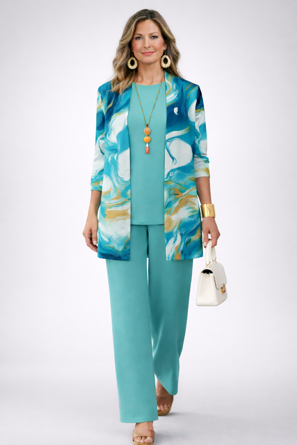Angela | Elegant Coordinated Three-Piece Set