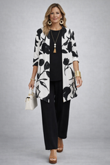 Beatrice | Elegant Floral Three-Piece Set