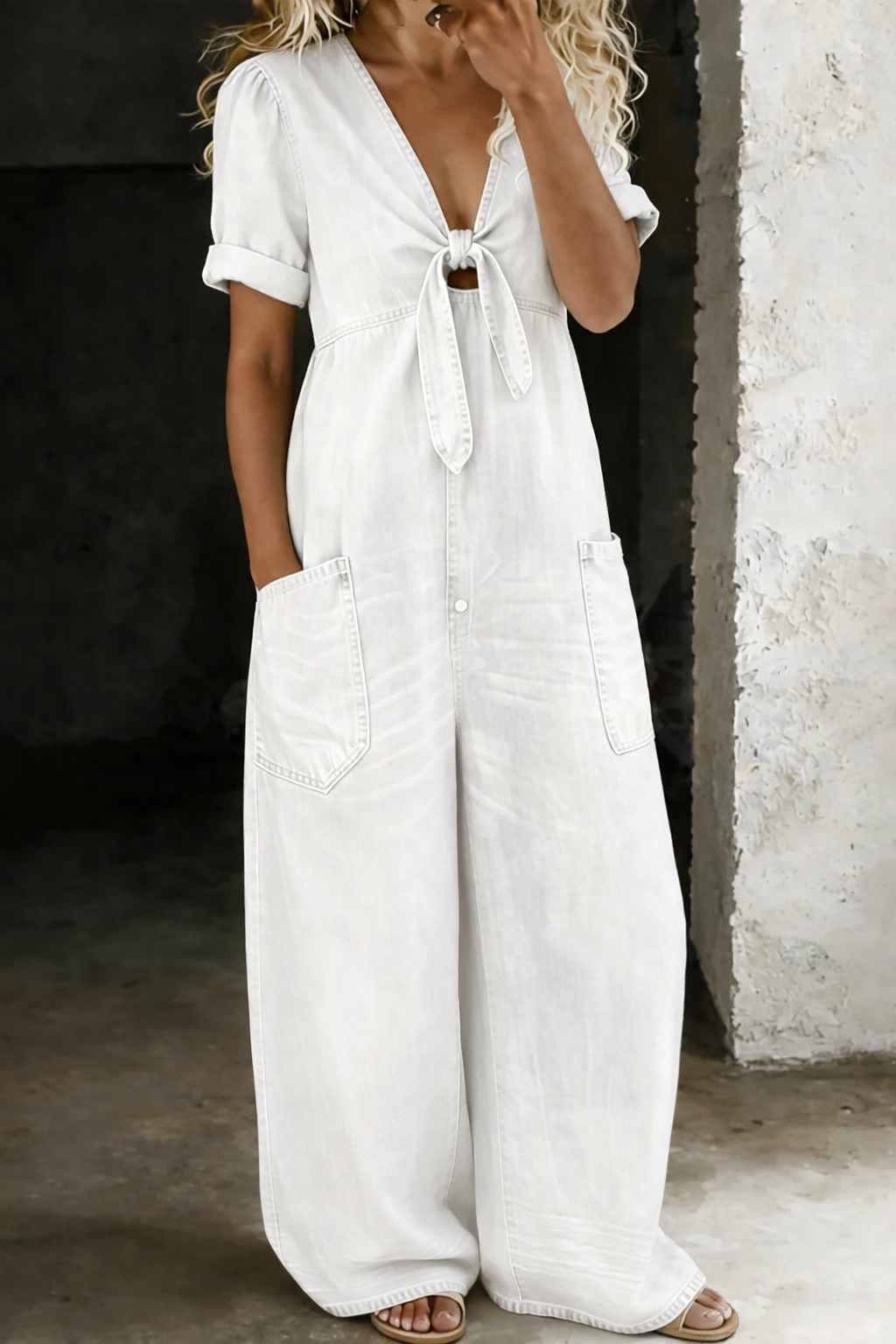 Iris | Relaxed Wide-Leg Jumpsuit