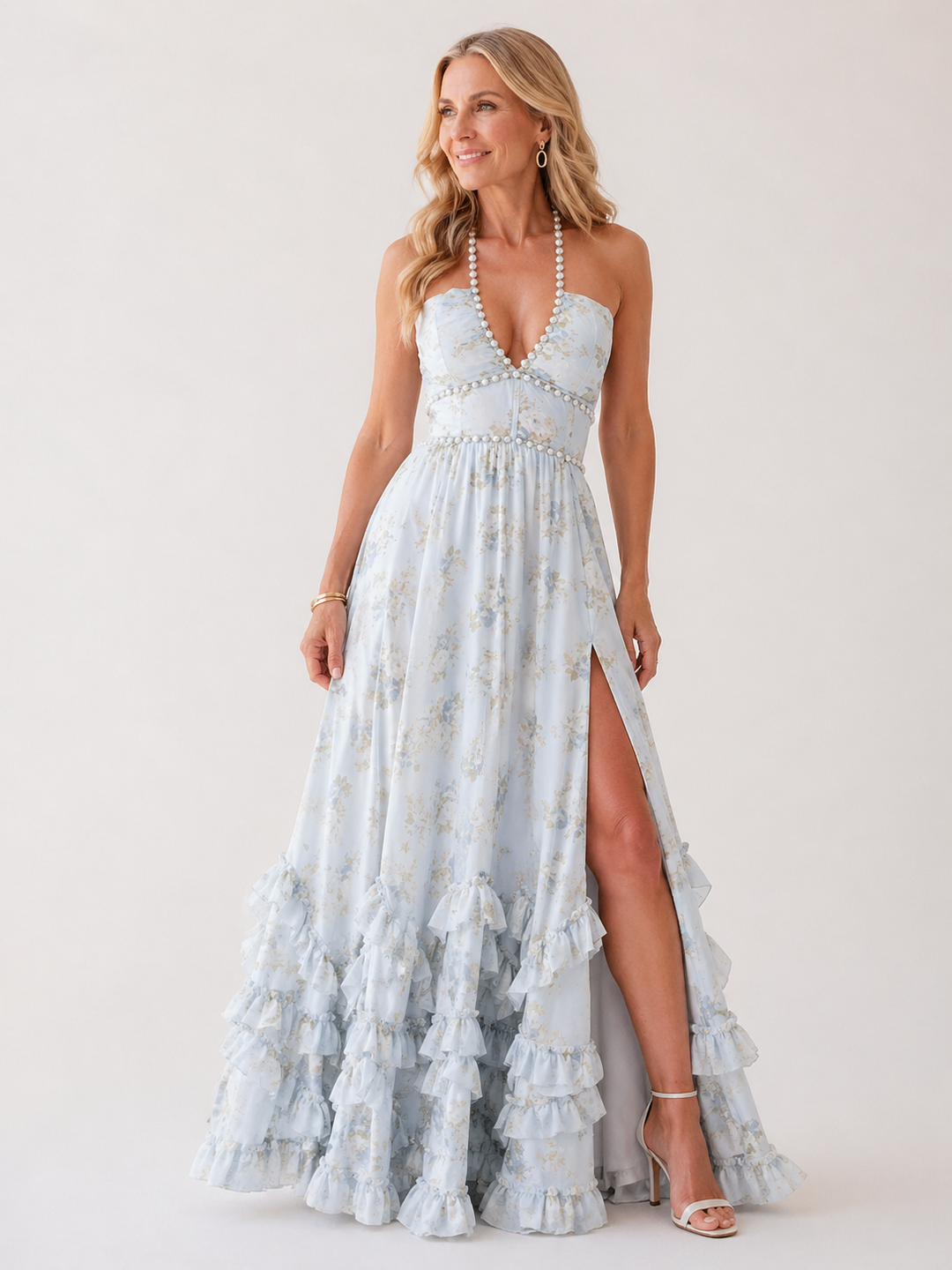 Cora | Romantic Tiered Maxi Dress