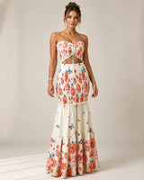 Liana | Floral Two-Piece Set