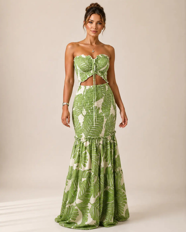 Liana | Floral Two-Piece Set