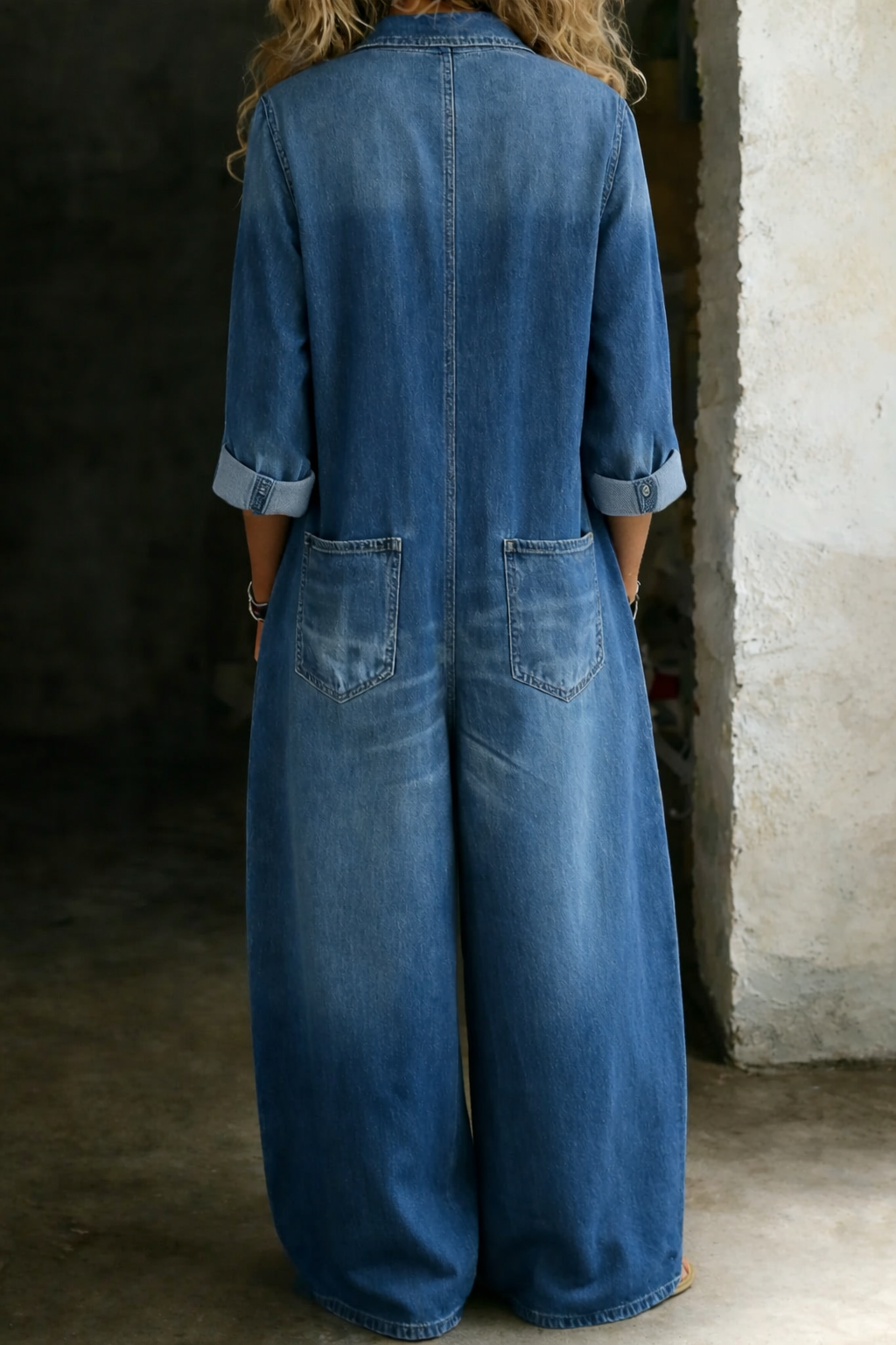 Frances | Relaxed Wide-Leg Jumpsuit