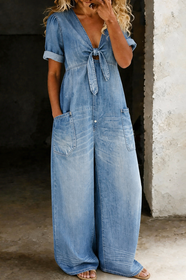 Iris | Relaxed Wide-Leg Jumpsuit