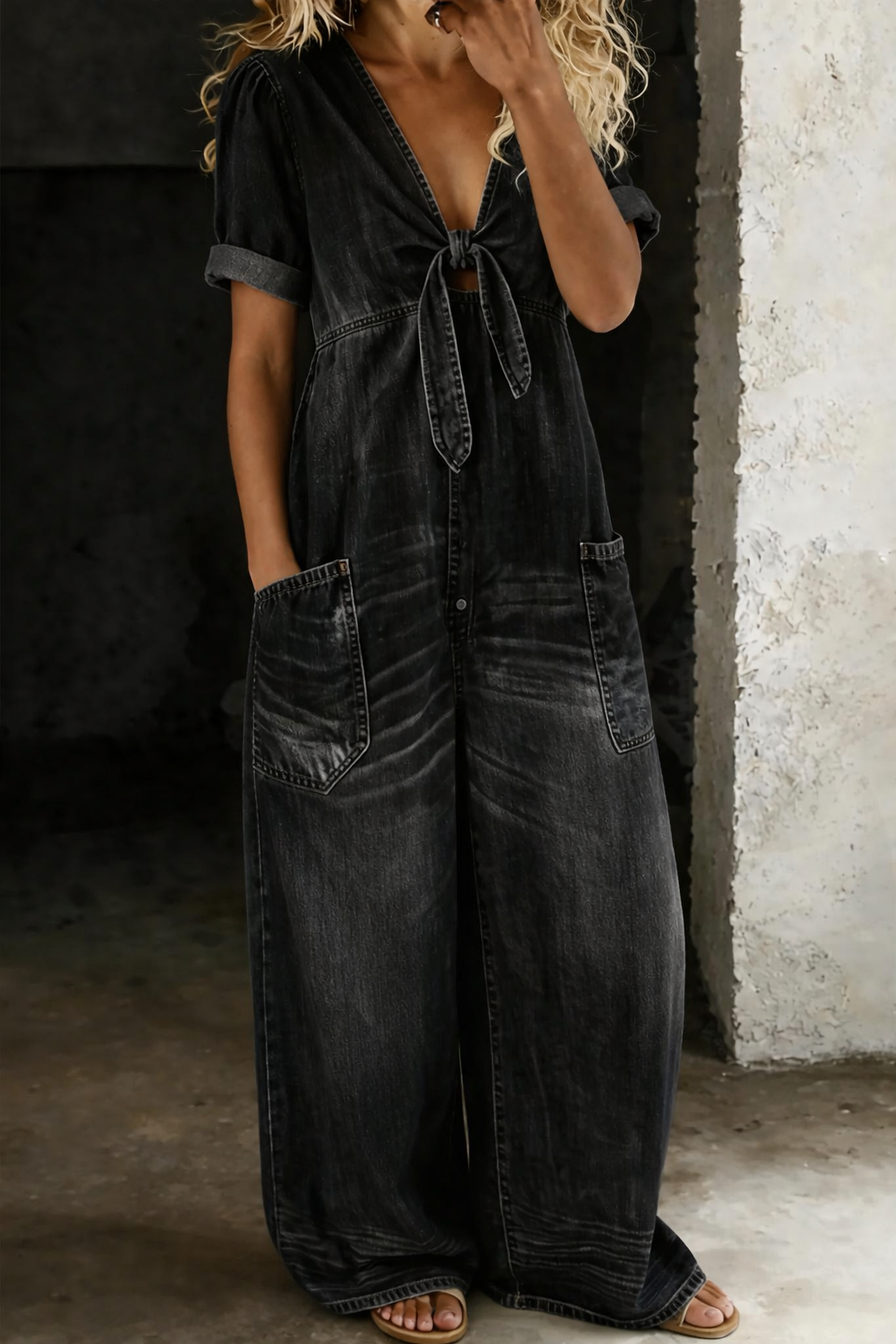 Iris | Relaxed Wide-Leg Jumpsuit