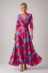 Colette | Elegant Wrap Maxi Dress