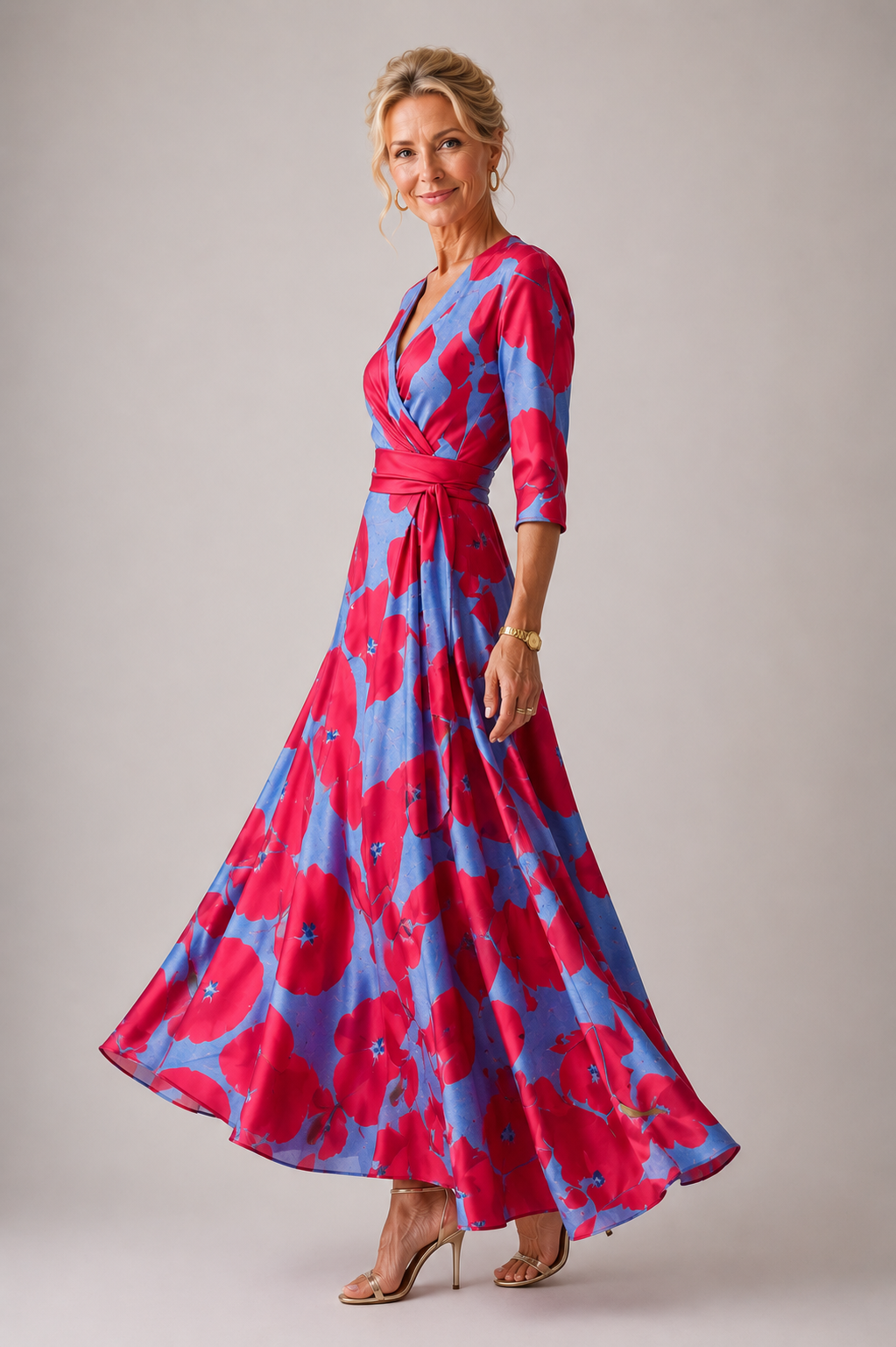 Colette | Elegant Wrap Maxi Dress