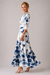 Bridget | Elegant Floral Maxi Dress