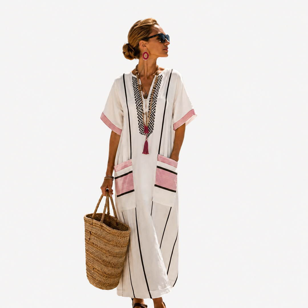 Mirabel | Flowing Longline Kaftan