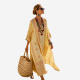 Corabel | Bohemian Flowing Maxi Kaftan