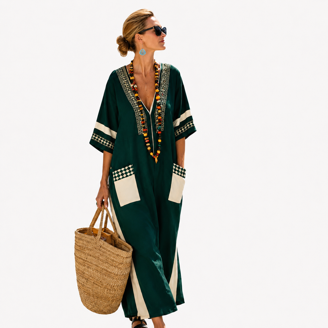 Yolande | Flowing Bohemian Kaftan