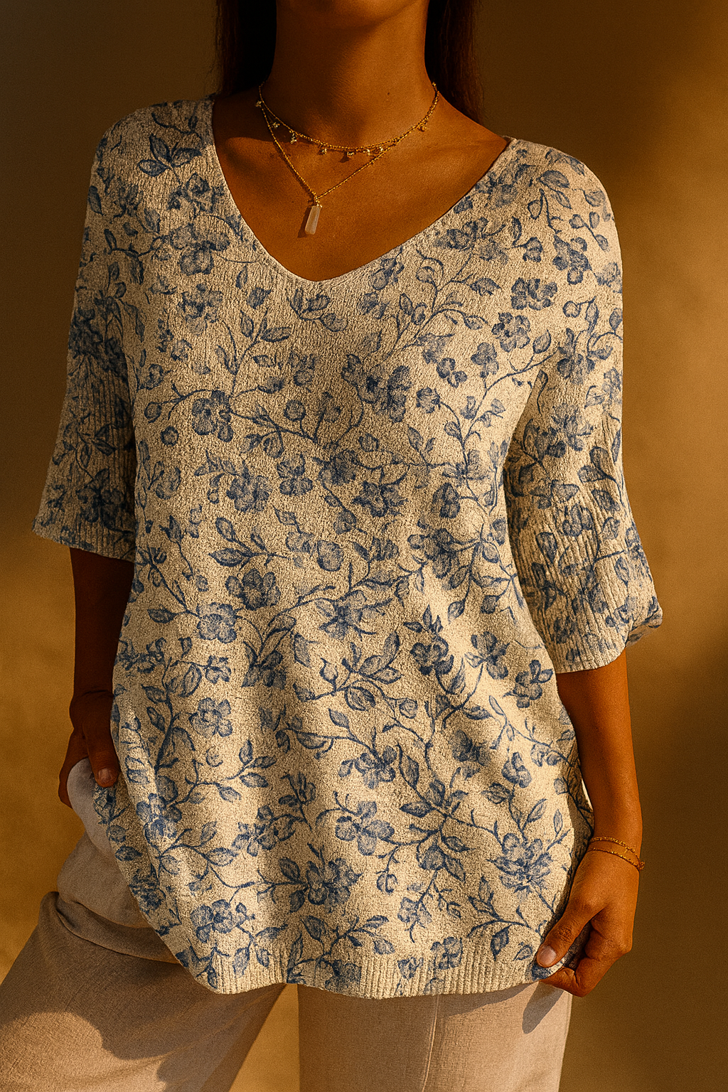 Vivian | Floral Relaxed Tunic