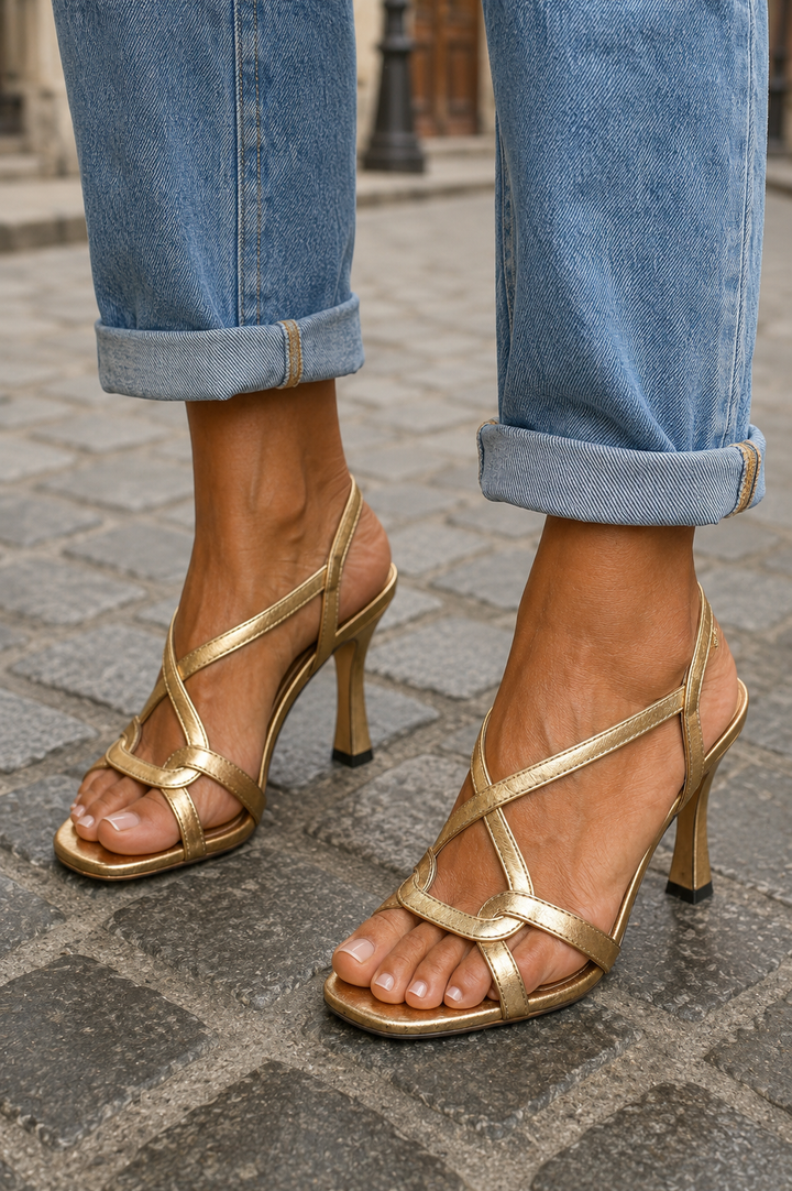 Liana | Elegant Strappy Heeled Sandals