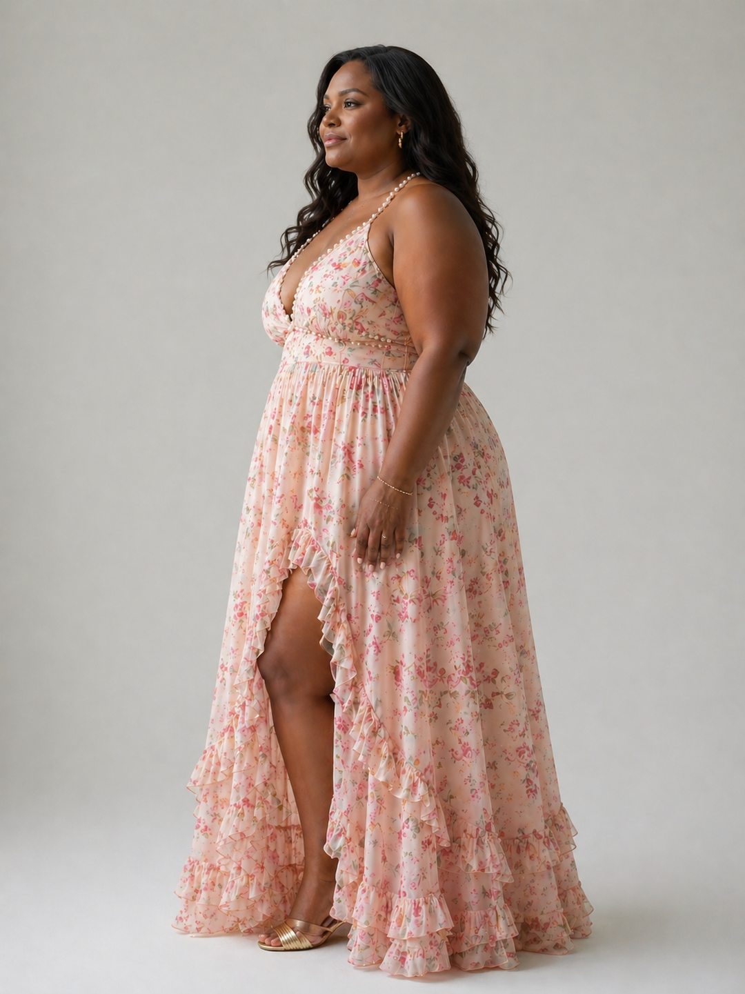 Cora | Romantic Tiered Maxi Dress