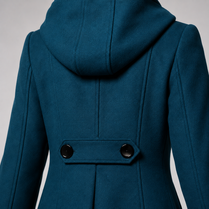 Tessa | Hooded A-Line Coat