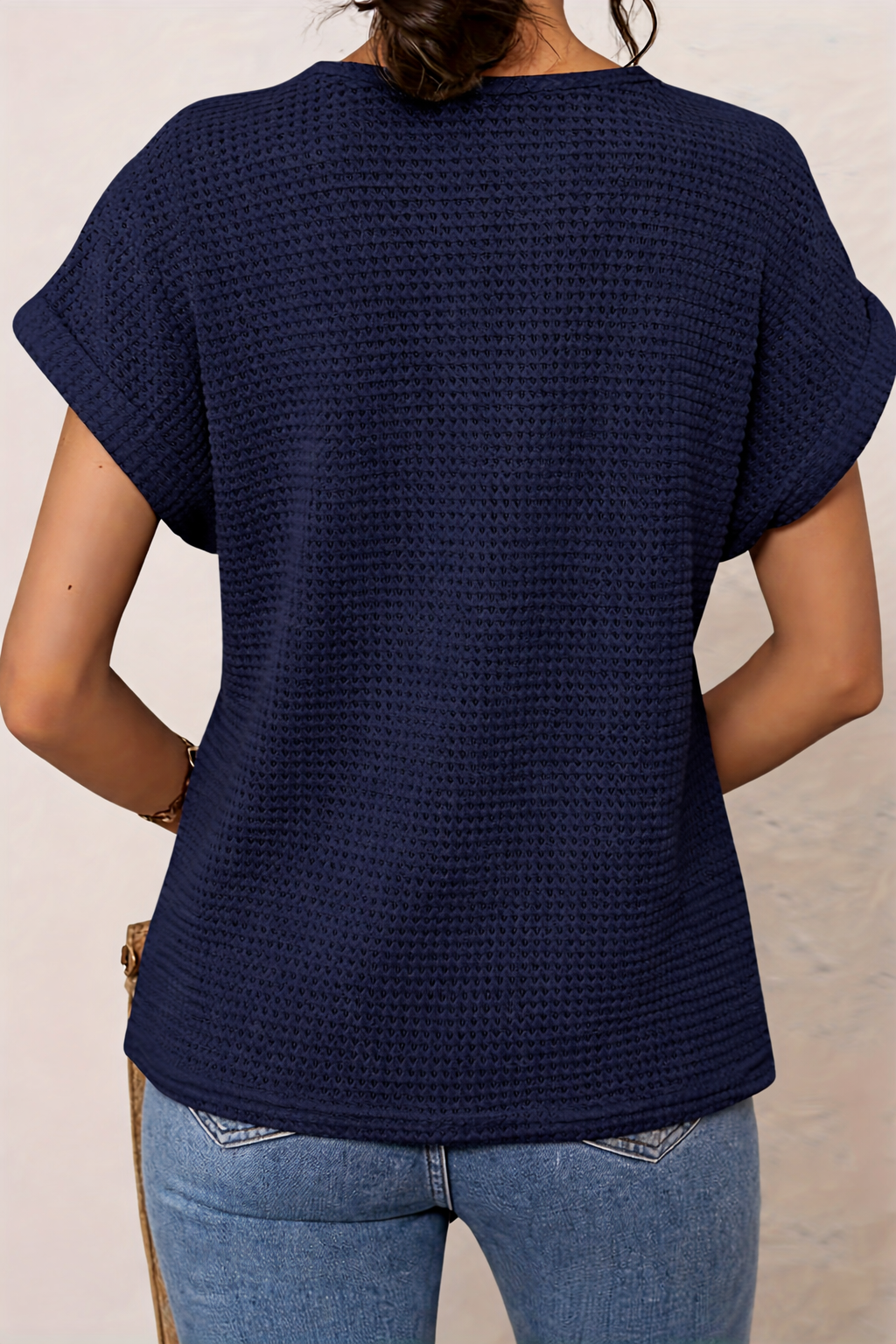 Paige | Crochet-Detail Cap-Sleeve Top