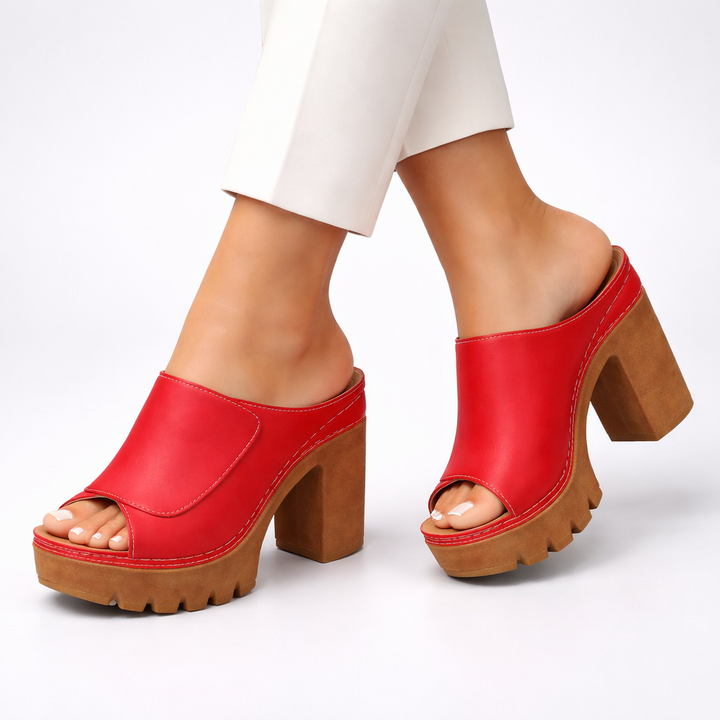Camryn | Platform Block Heel Sandals