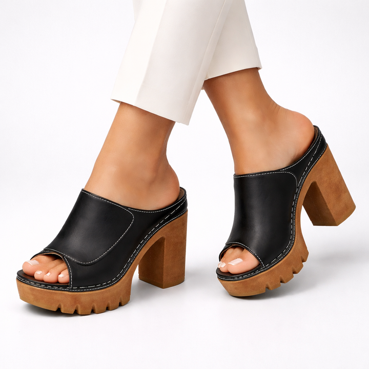 Camryn | Platform Block Heel Sandals