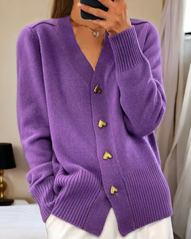 Isla | Soft Button-Front Cardigan