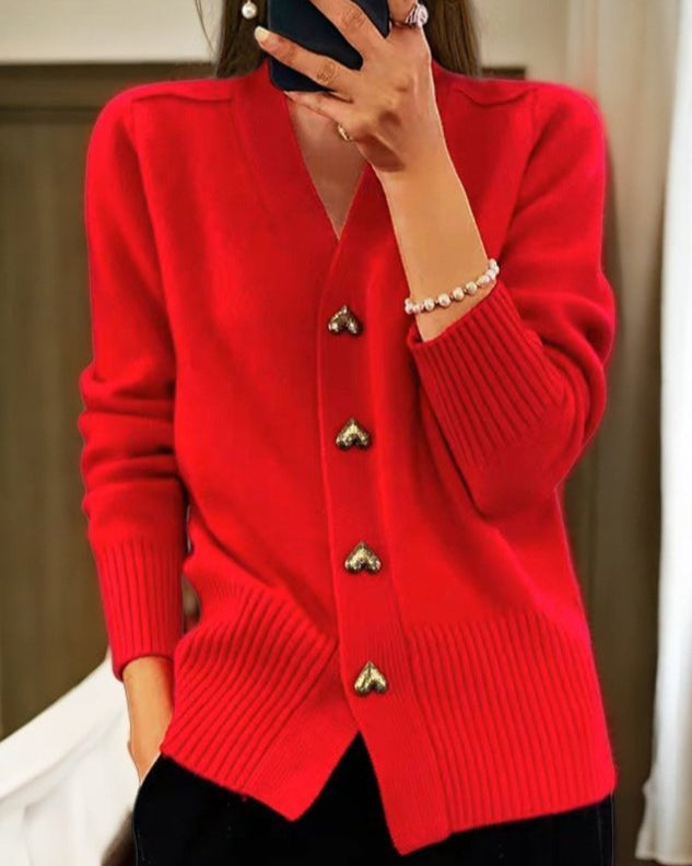Isla | Soft Button-Front Cardigan