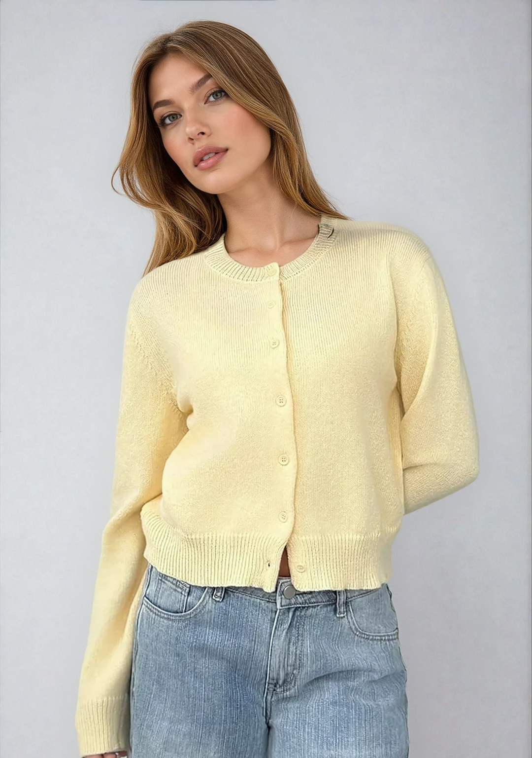Ingrid | Timeless Button-Front Cardigan