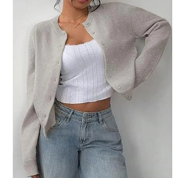 Ingrid | Timeless Button-Front Cardigan