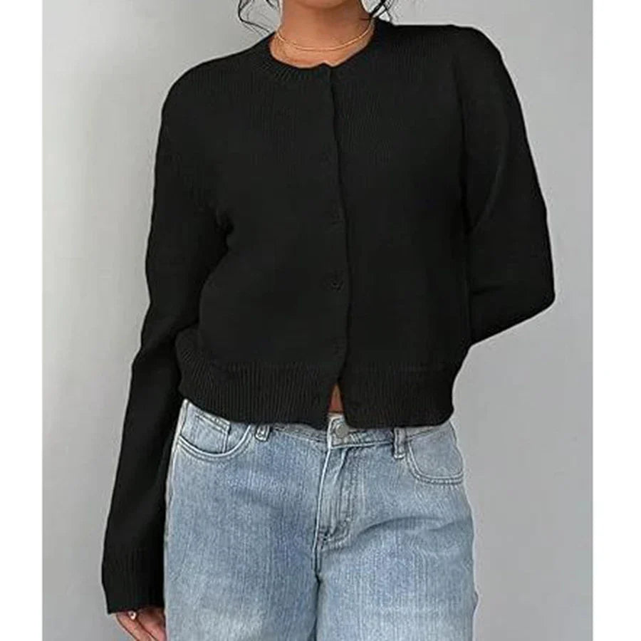 Ingrid | Timeless Button-Front Cardigan