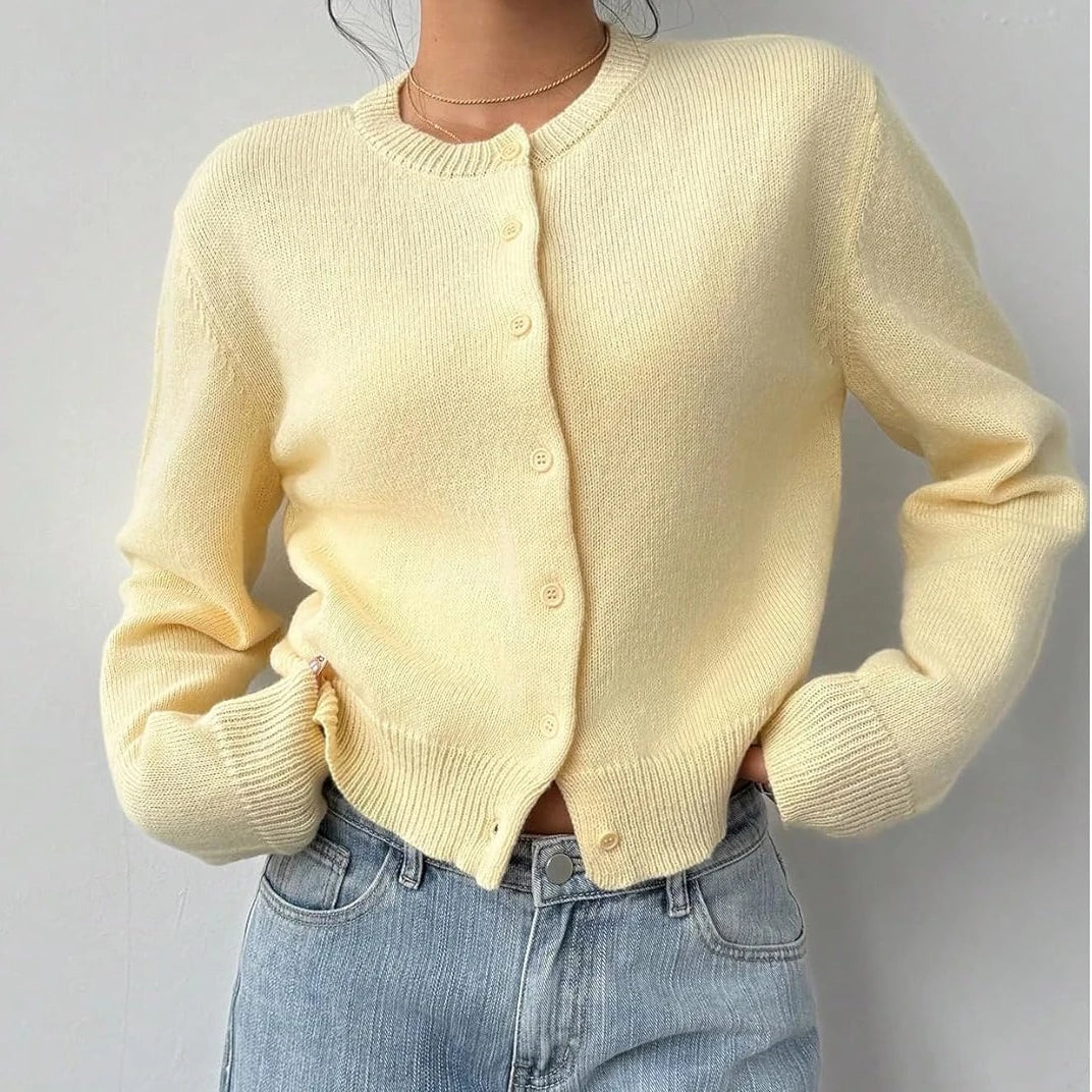 Ingrid | Timeless Button-Front Cardigan