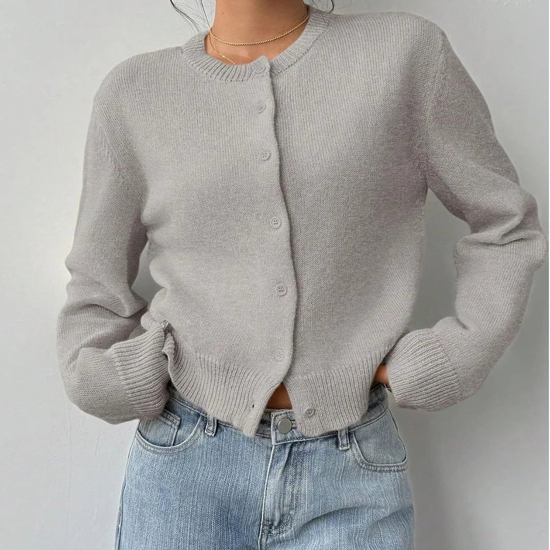 Ingrid | Timeless Button-Front Cardigan