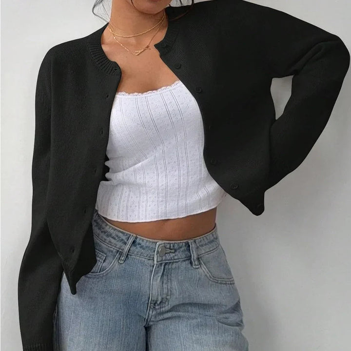 Ingrid | Timeless Button-Front Cardigan