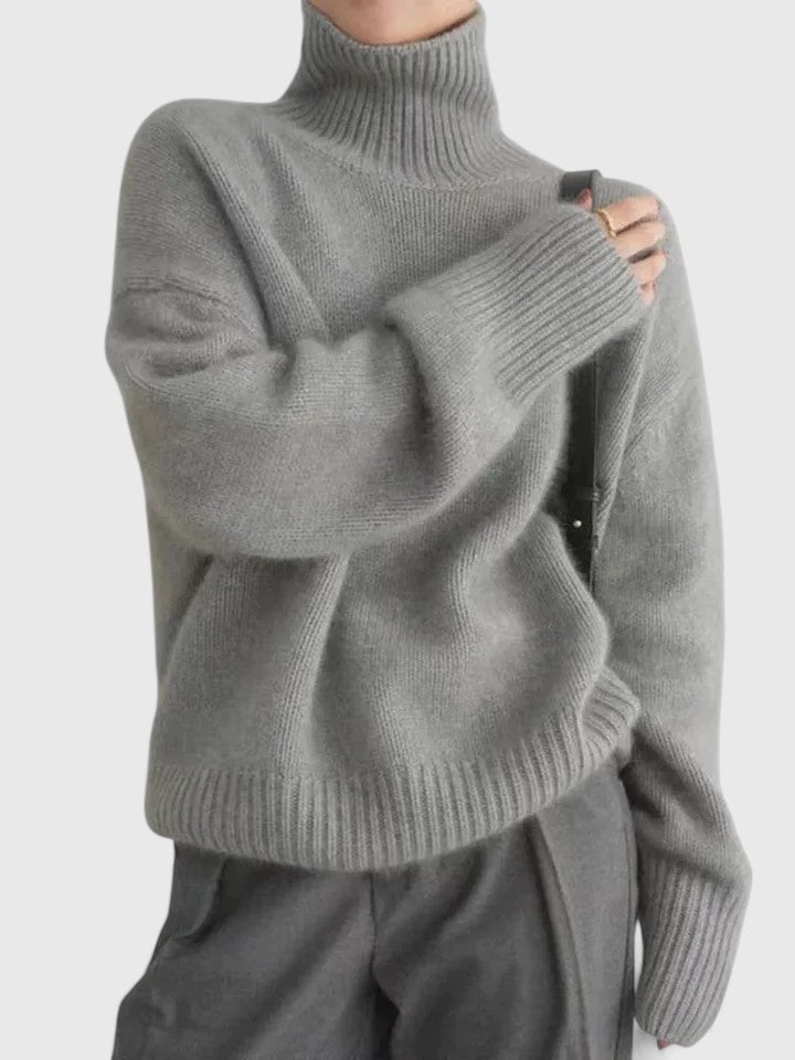 Brontë | Relaxed Roll-Neck Sweater