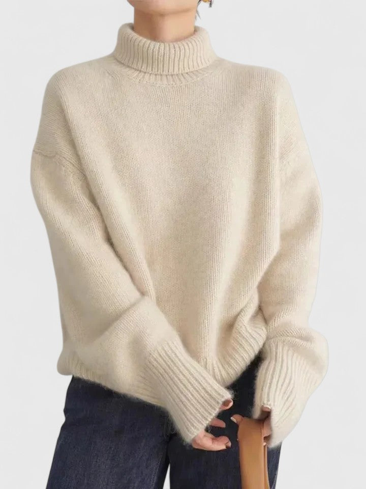 Brontë | Relaxed Roll-Neck Sweater