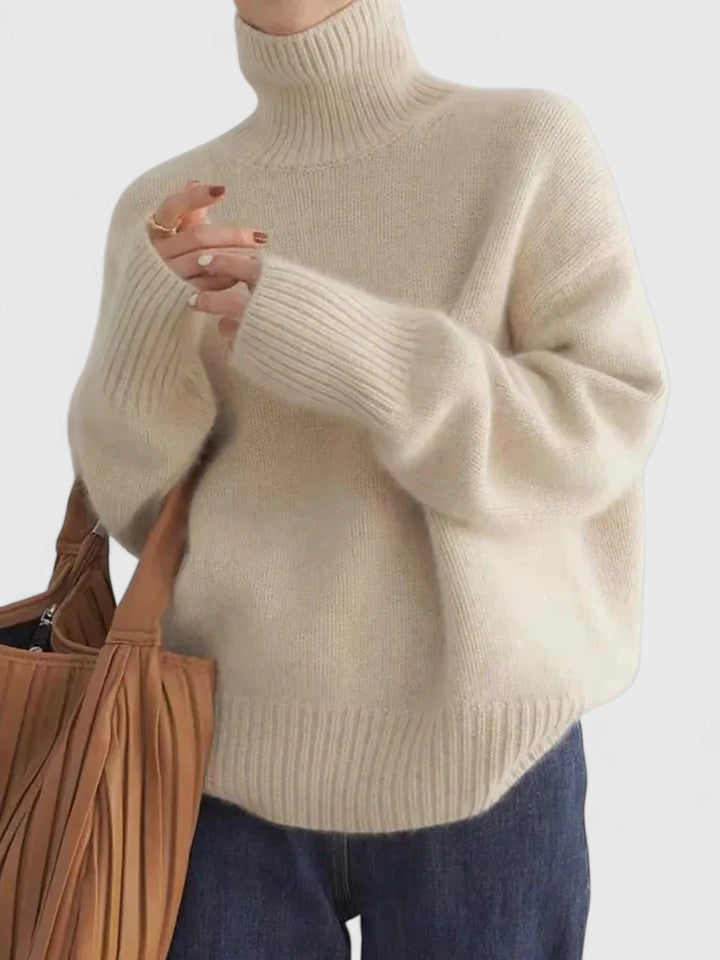 Brontë | Relaxed Roll-Neck Sweater