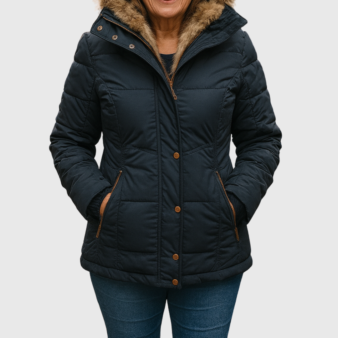 Kendra | Faux-Fur Hooded Winter Jacket